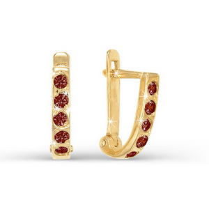 Серьги из золота 120213