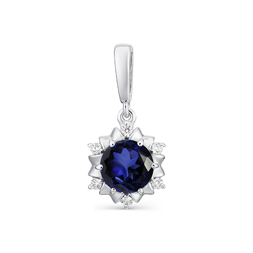 Подвеска из серебра 03-1162/0ГТС-00