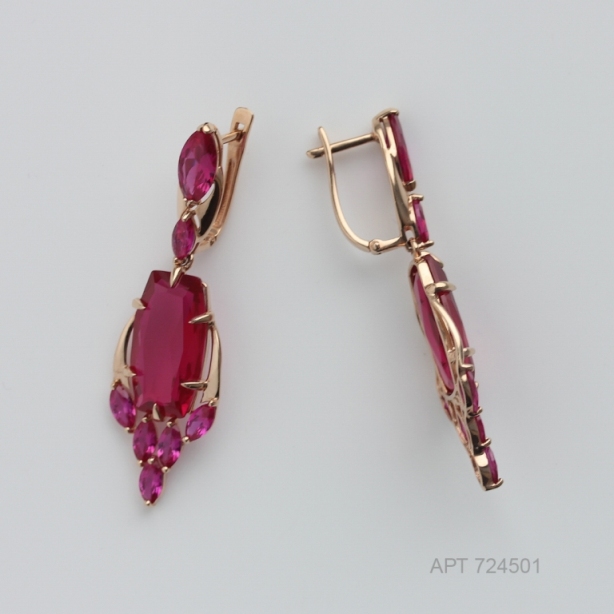 Серьги из золота 724501