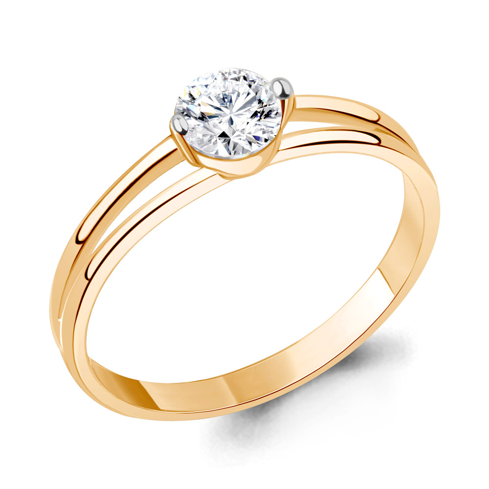 Кольцо из красного золота 585 пробы 600059