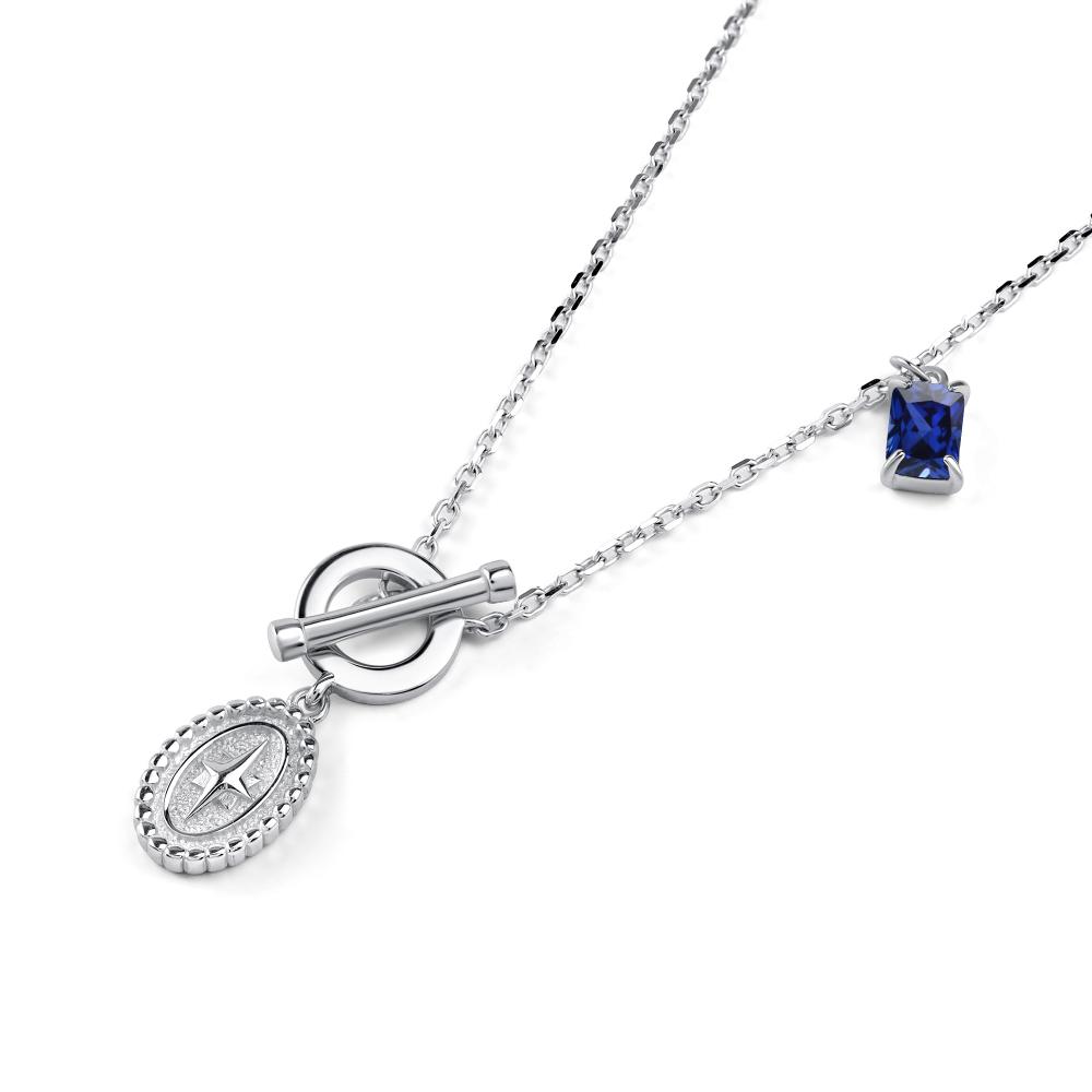 Колье из серебра 06-4623/0ГТС-00
