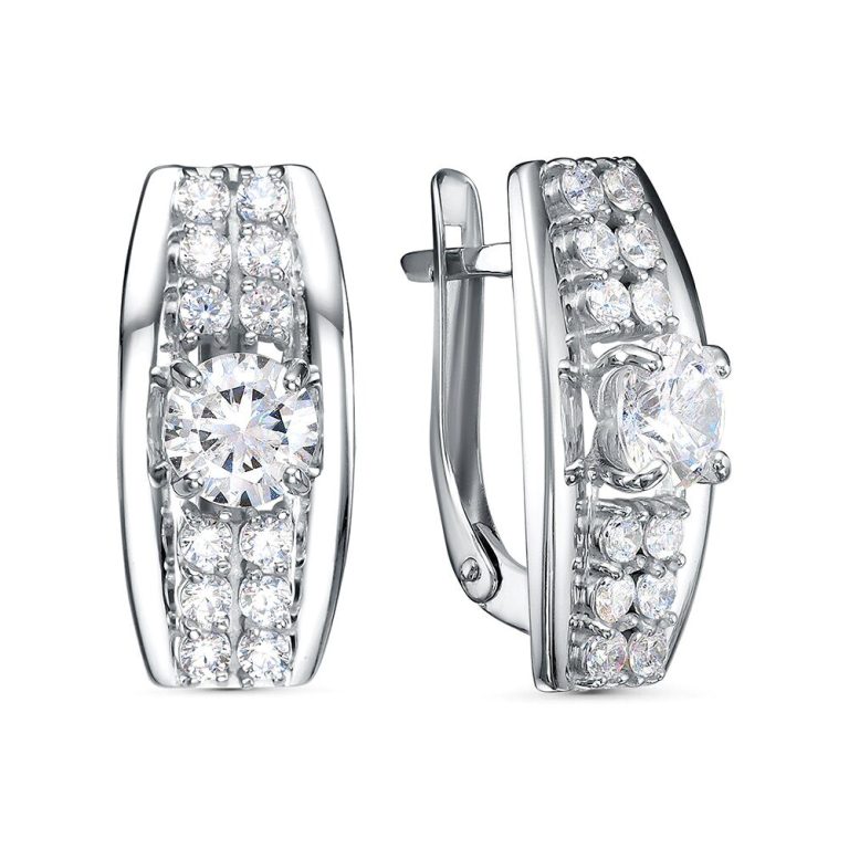 Серьги из серебра 3101028422