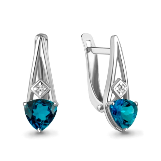 Серьги из серебра 4763208А