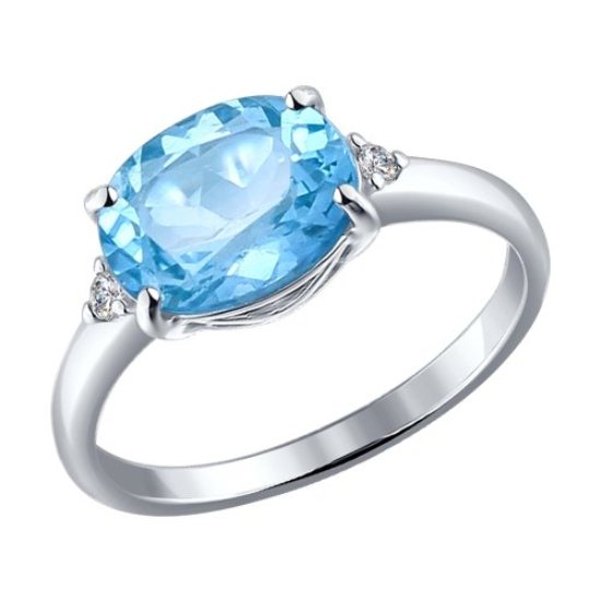 Кольцо из серебра 92010972