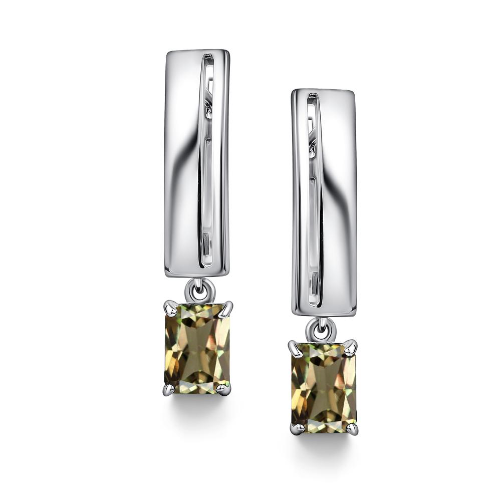 Серьги из серебра 02-4436/00СТ-00