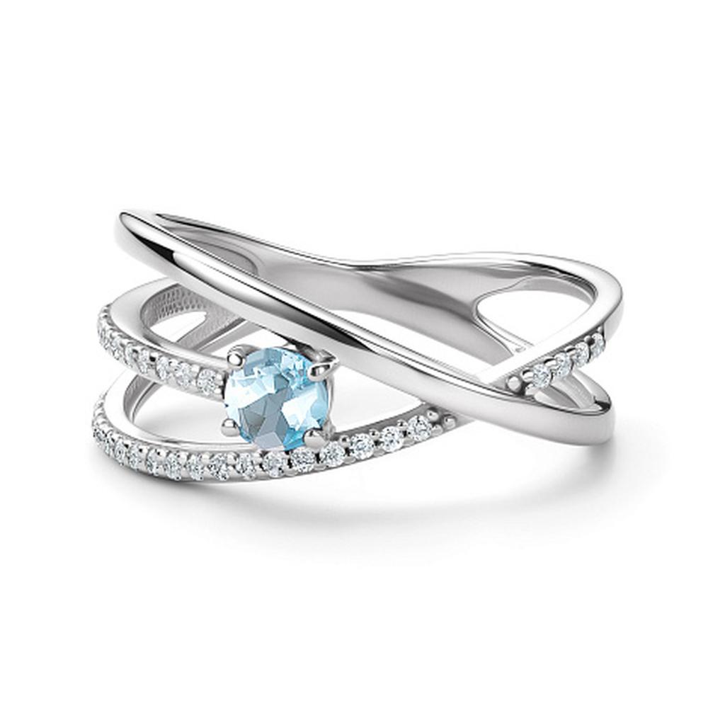 Кольцо из серебра 01-4288/00ТБ-00