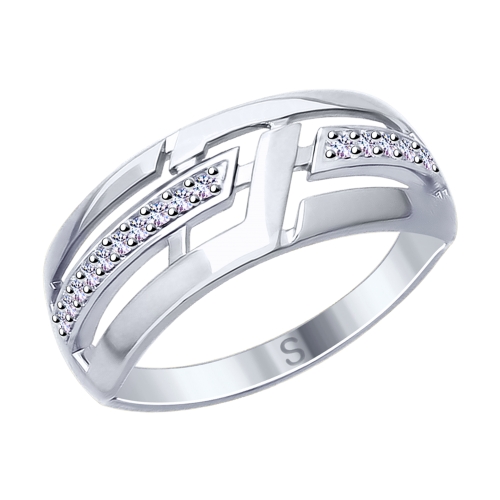 Кольцо из серебра 94012614