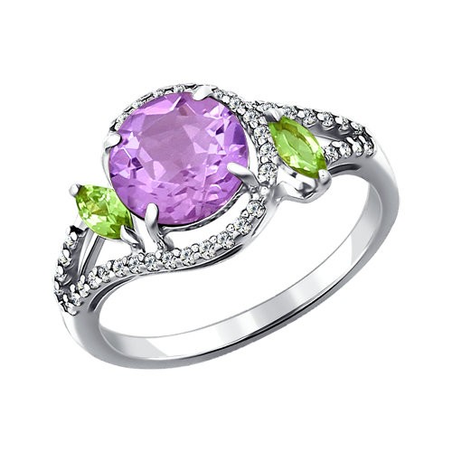Кольцо из серебра 92010947