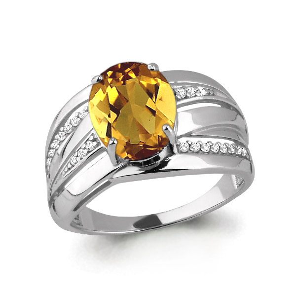 Кольцо из серебра 6579206А