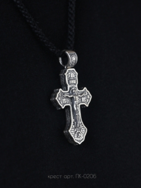 Крест из серебра ПК-020б