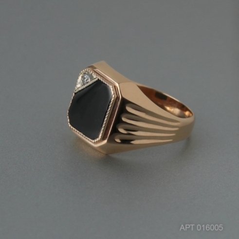 Печатка из золота 016005