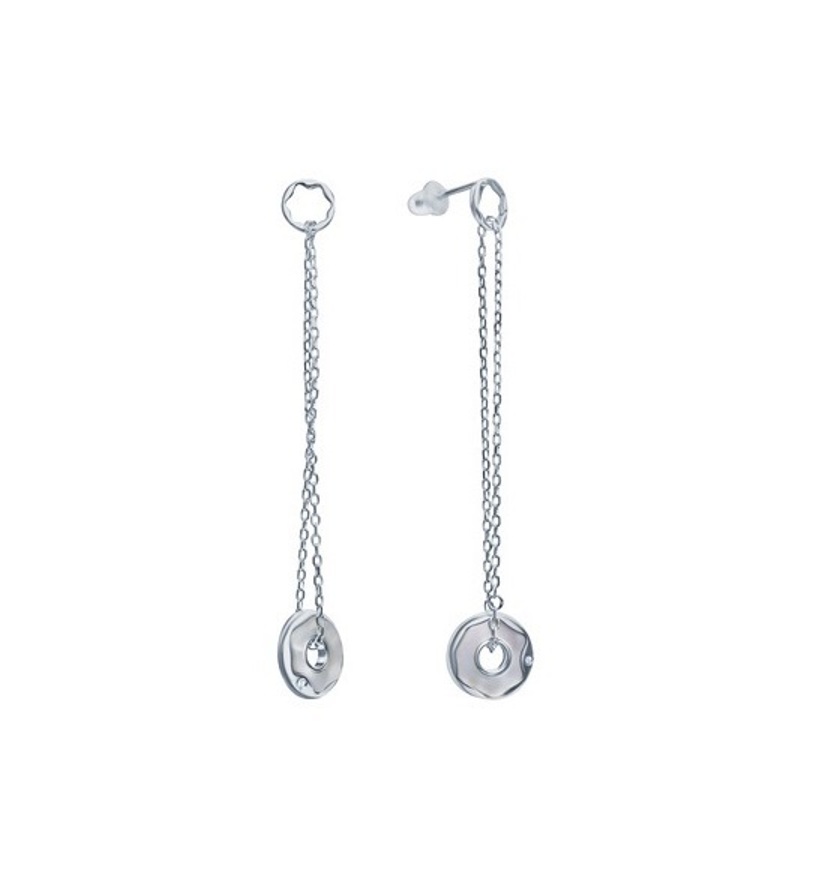 Серьги из серебра DSE6401