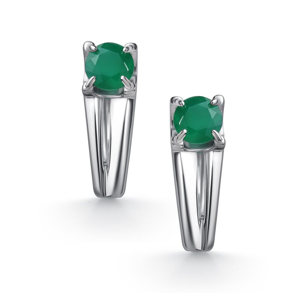 Серьги из серебра 02-5154/00АГ-00