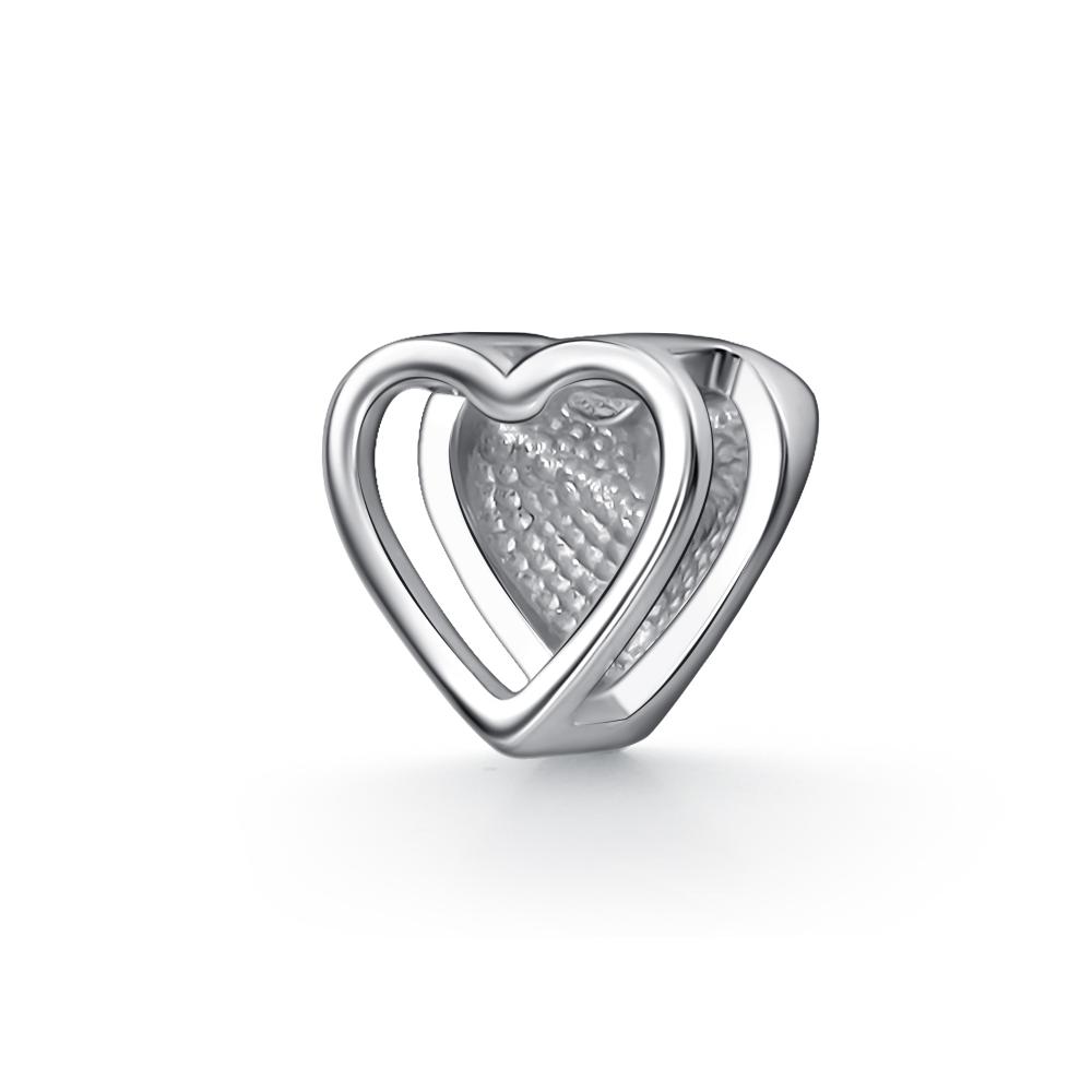 Подвеска из родированого серебра 925 пробы 03-4786/000Б-00 с бриллиантом