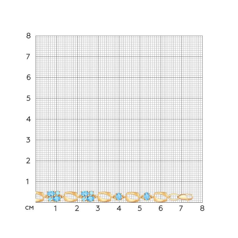 Браслет из золота 750216