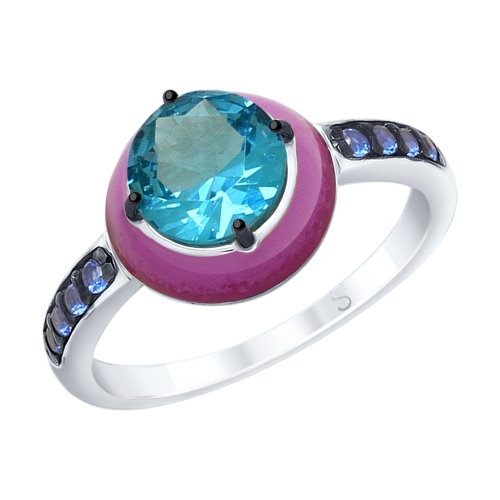 Кольцо из серебра 92011693