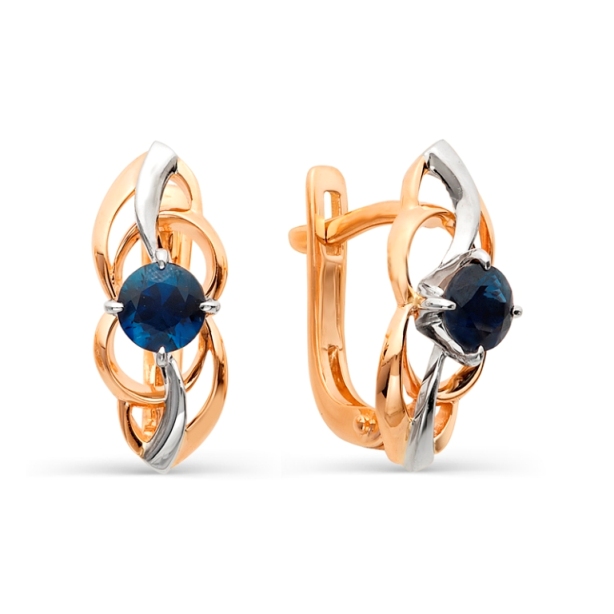 Серьги из золота 21470-102