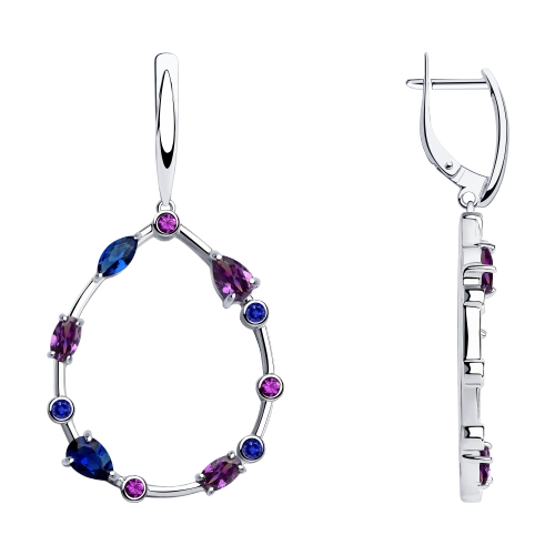 Серьги из серебра 94023565