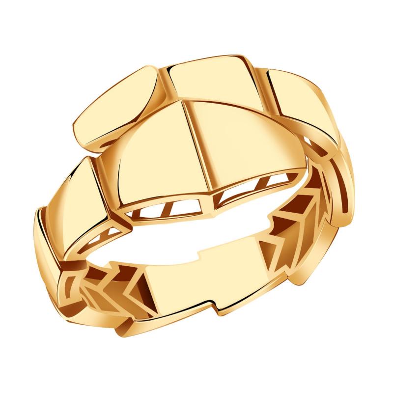 Кольцо из красного золота 585 пробы кл4389-01