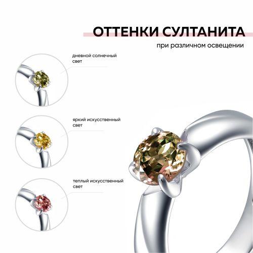Кольцо из серебра 01-1702/00СТ-00