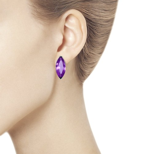 Серьги из серебра 92021458