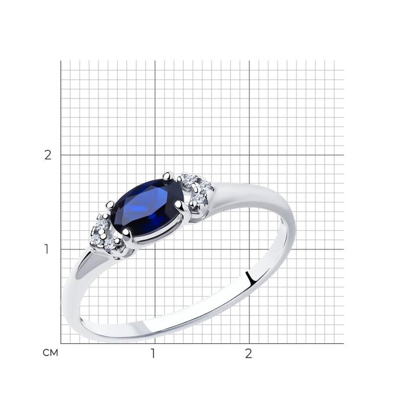Кольцо из серебра 88010010