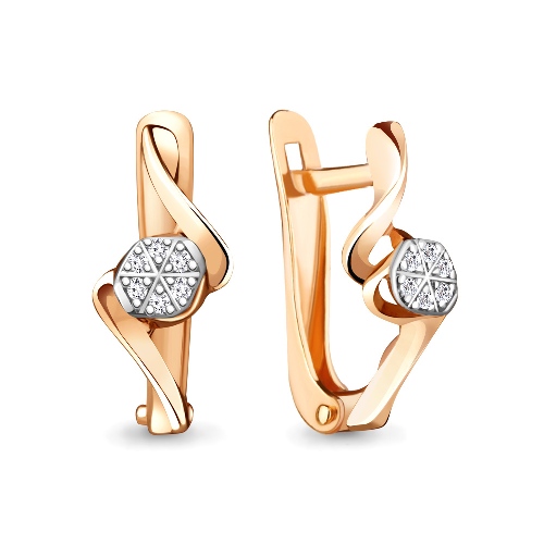 Серьги из золота 942575к