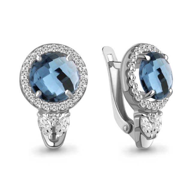 Серьги из серебра 4785508А