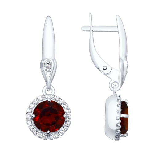 Серьги из серебра 92021877
