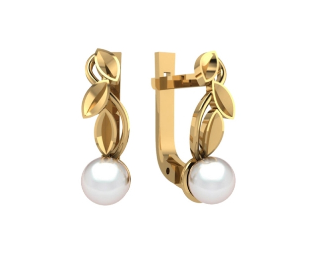 Серьги из золота 2180779-00360