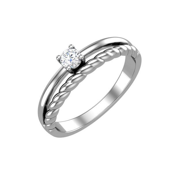 Кольцо из серебра 0101413-00775