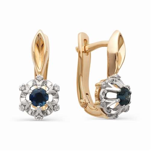 Серьги из золота 21303-102