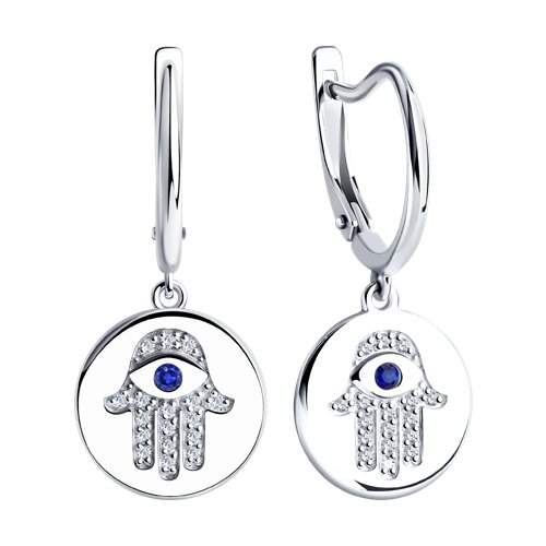 Серьги из серебра 94024421