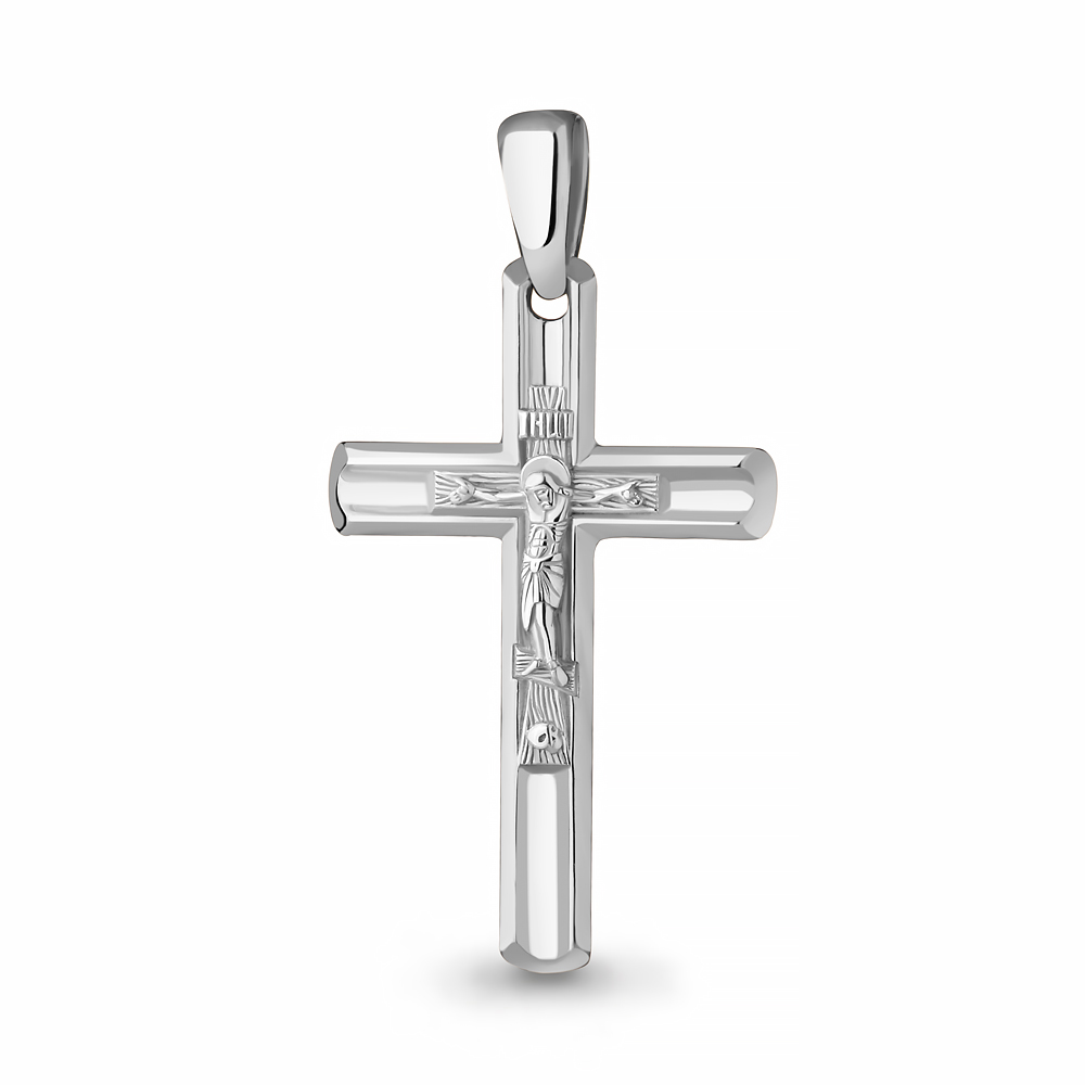 Крест из серебра 14775