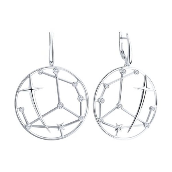 Серьги из серебра 94023900