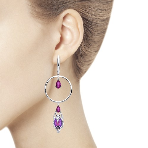 Серьги из серебра 94023687