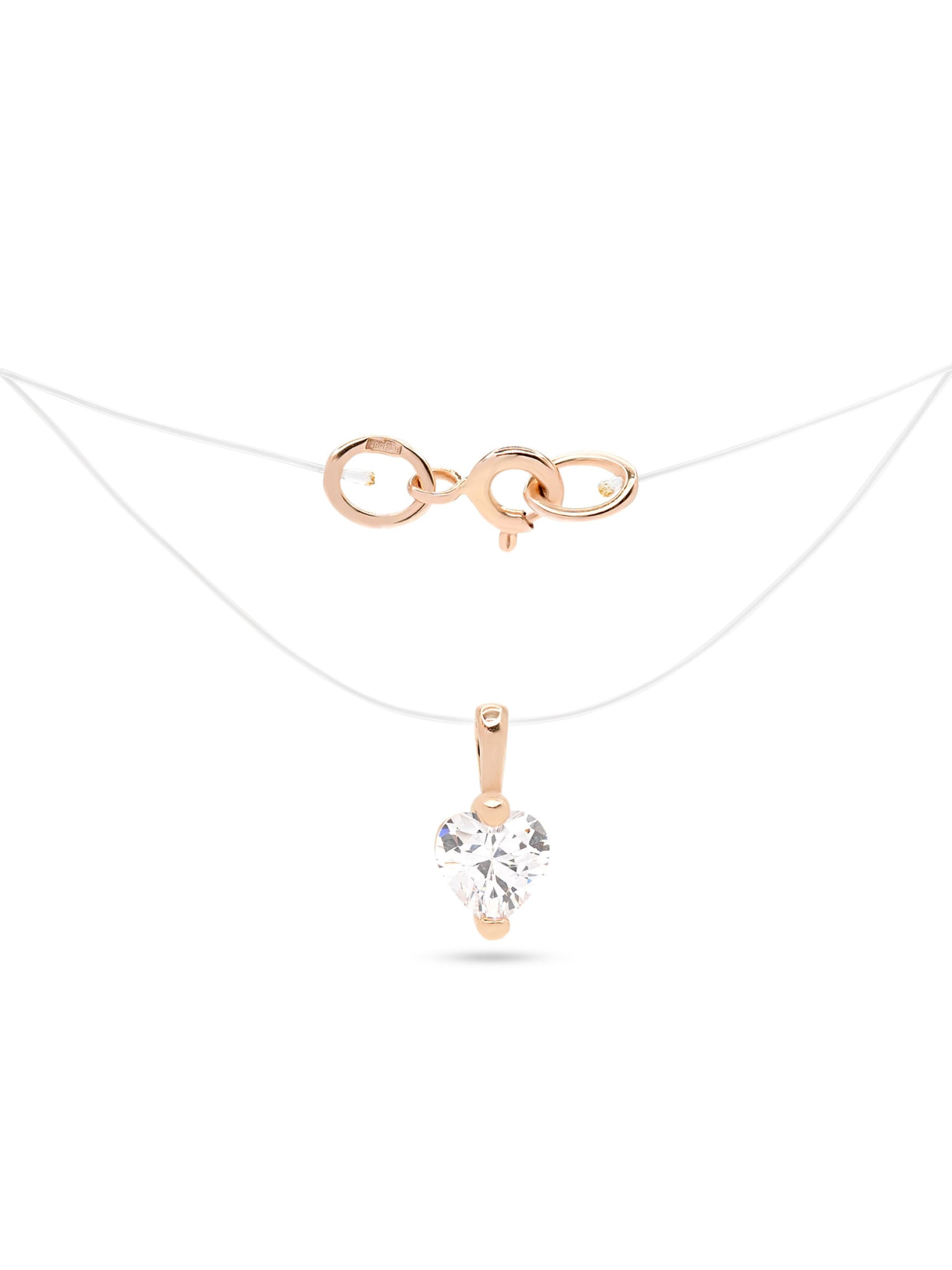 Колье из красного золота 585 пробы 1.12.01.00